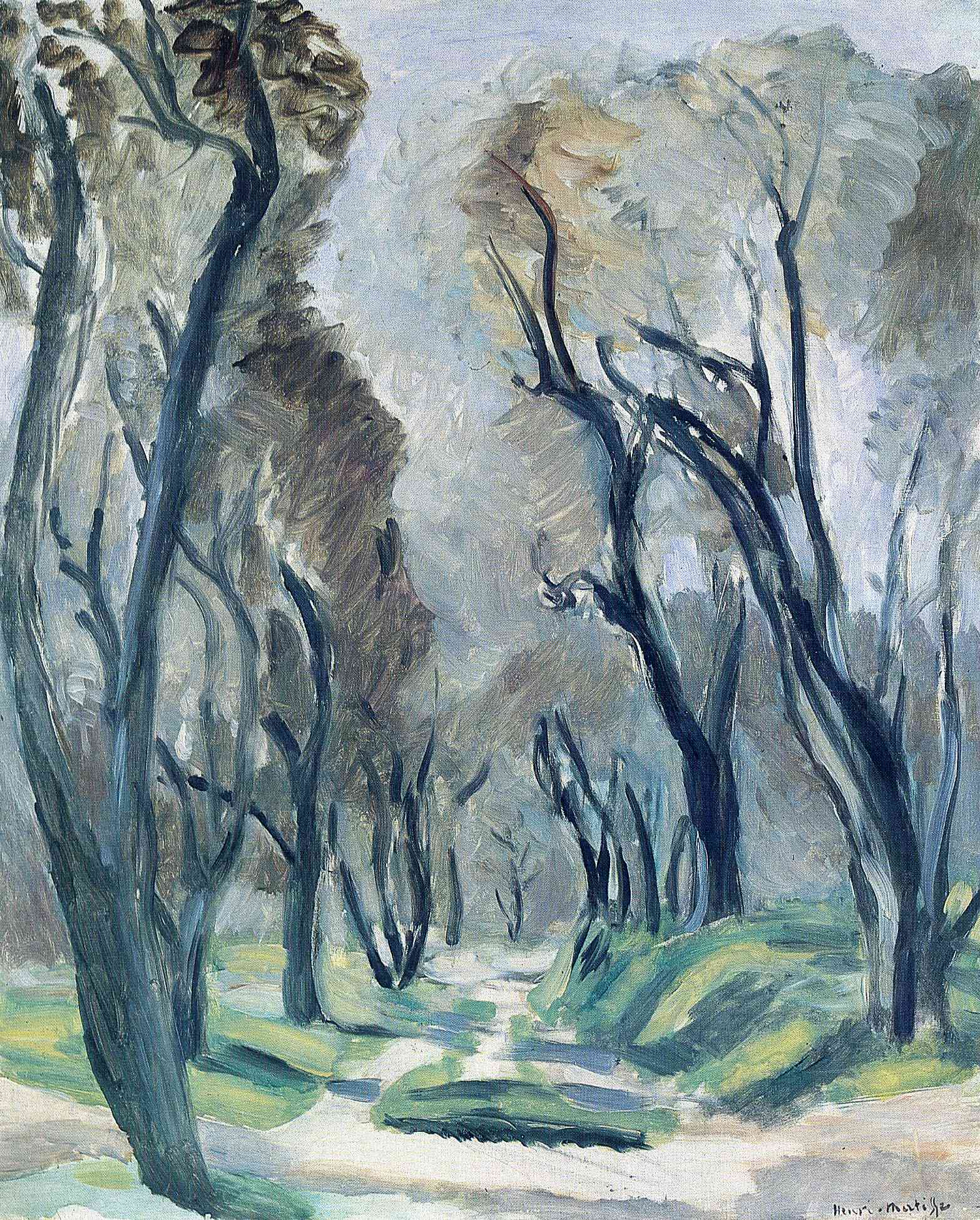 Henri Matisse - Avenue of Olive Trees 1952